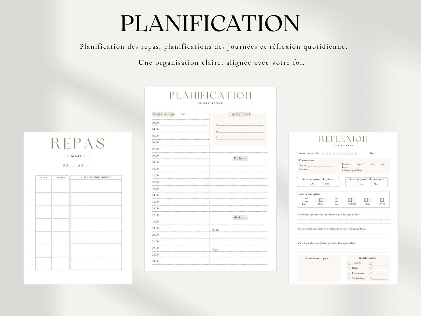 Planner Ramadan