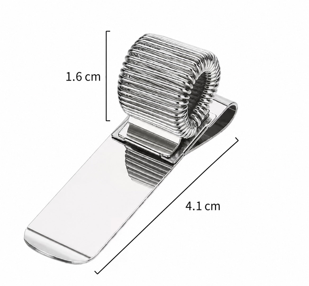 Porte stylo métal argenté