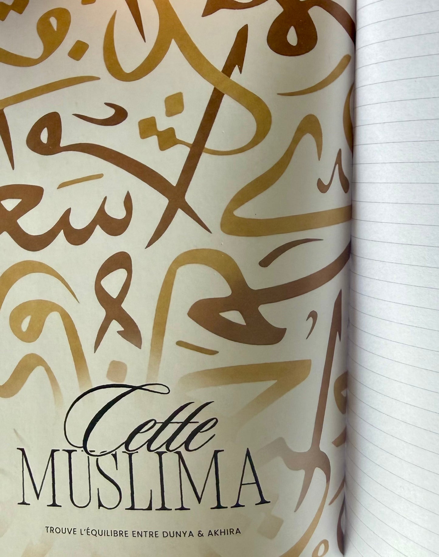 Carnet A5 - calligraphie